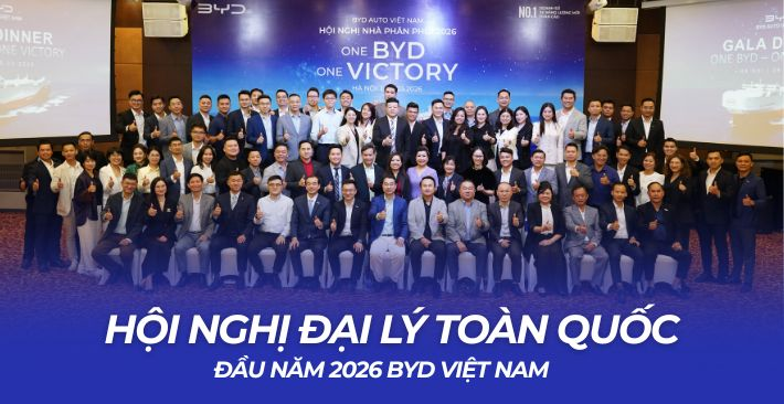 BYD hội nghị nhà phân phối Việt Nam 2026