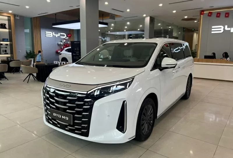 BYD M9 2026 ngoại thất - xe MPV hạng sang nhập khẩu